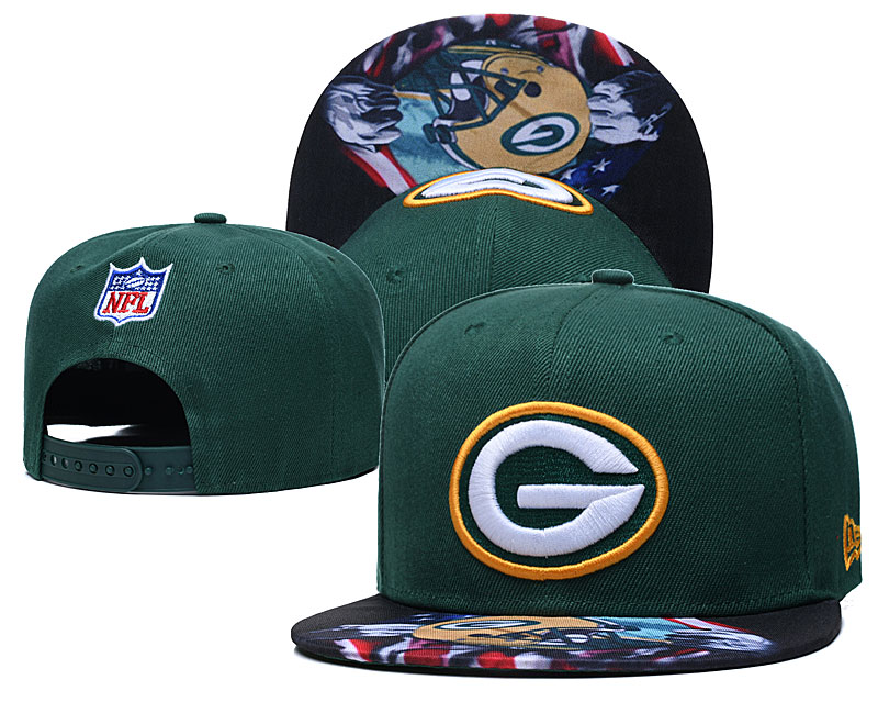 2021 NFL Green Bay Packers #18 hat GSMY->nfl hats->Sports Caps